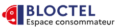 Le logo officiel de Bloctel