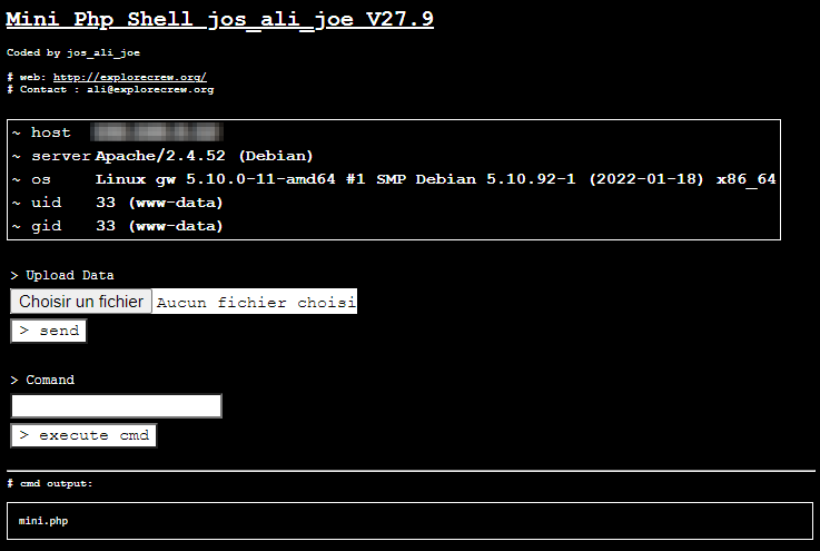 Les Web Shell ces outils qui permettent aux pirates de commander vos ...